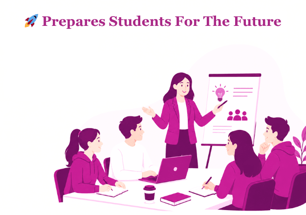 🚀 Prepares Students For The Future