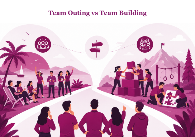 Team Outing vs Team Building
