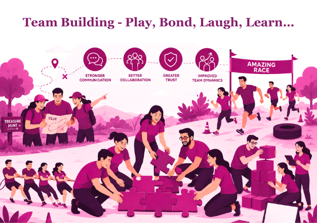 Team Building — Play, Bond, Laugh, Learn